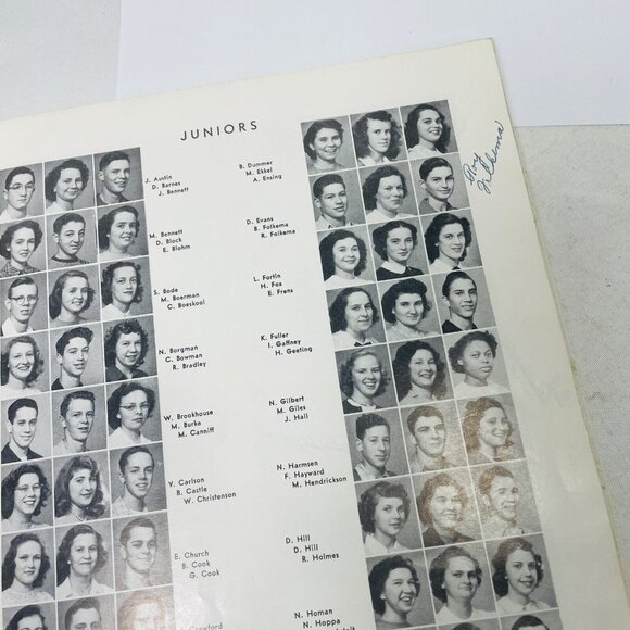 1949 Fremont High School Annual Yearbook Michigan MI Mogul Vintage - Picture 9 of 10